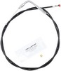 "Barnett +6 Idle 81-89 Flt/Flht Idle Cable Traditional Black Oversize