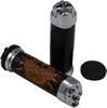 Drag Specialties Grips Skull W/ Plain Eyes Chr Skull Grip W/Pln Eyes