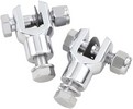 Drag Specialties Replacement Chrome Footpeg Clevis Mount 3/8-24 Footpe