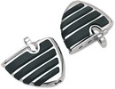 Kuryakyn Iso-Wing Mini Boards With Male Mount Adapters Chrome Iso-Wing