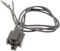 Drag Specialties Relay Socket 4-Wire/ W/ Black Wire Relay Plug W/Black