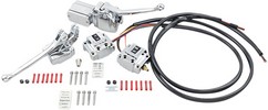 Drag Specialties Handlebar Control Kits With Switches Chrome H/B Contr