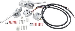 Drag Specialties Handlebar Control Kits With Switches Chrome H/B Contr