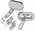 Kuryakyn Small Magnum Mirrors With Flat Glass Magnum Mirror Small
