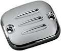 Drag Specialties Handlebar Master Cylinder Cover Groove Chrome Cover F
