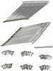 Drag Specialties Spoke Set Front 8.25" Steel/Chrome For 19" Wide-Glide