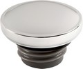 Drag Specialties Gas Cap Screw-In Vented Chrome Cap Gas Scrw Vent L96-