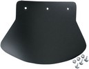 Drag Specialties Mud Flap Plain Rubber Black Mudflap Black Medium