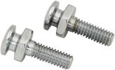 Mustang Solo Seat Mounting Bolts 5/18-18 Front Chrome Ch Road King St