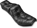 Le Pera Seat Regal 2-Up Plush Pillow Smooth Black Plush Pillow Fx Flh-