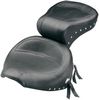 Mustang Seat One-Pice Wide Touring 2-Up Studded With Conchos Wd Stud T
