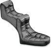 Drag Specialties Seats Pillion Pad Scorpion Rear Solo Vinyl Black High