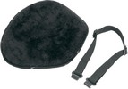Saddlemen Solo Seat Pad Comfort Pad Xl Front Fleece|Saddlegel? Black G
