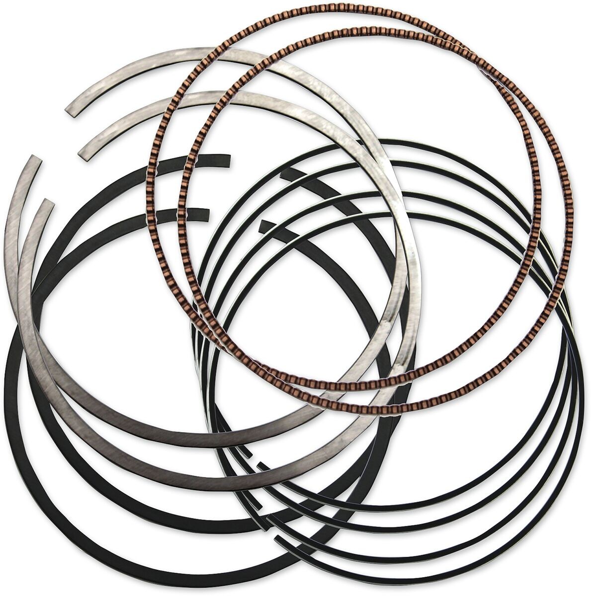 S&S Cycle Piston Rings Chromoly Faced Standard Rings Pstn 4.12