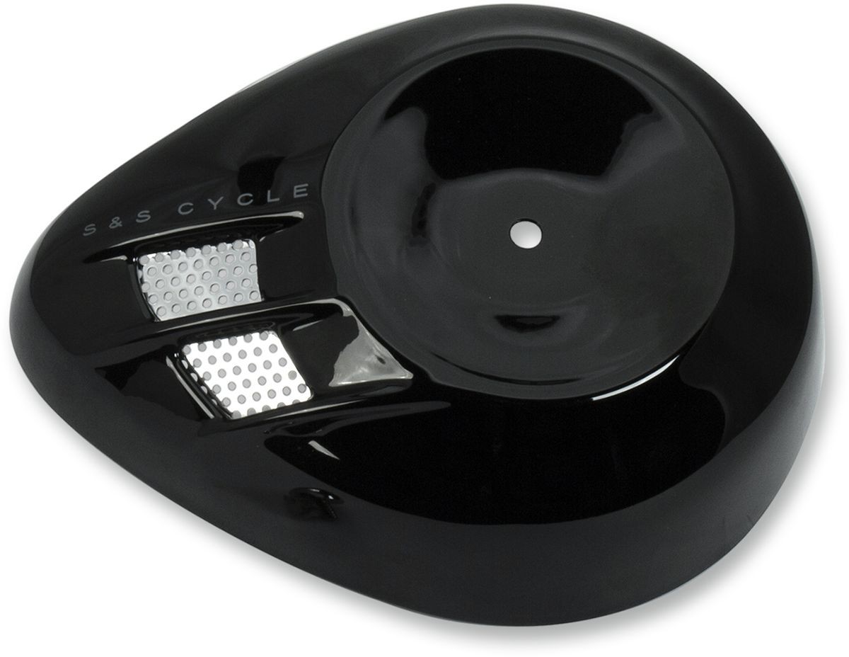 Black Air Stream S/&S Cycle 170-0396 Stealth Air Cleaner Cover