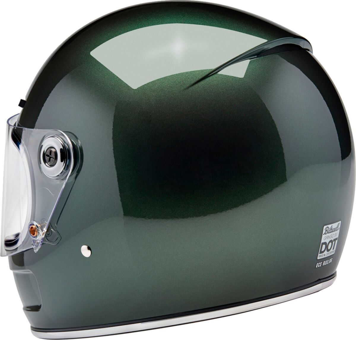 Biltwell Helmet Gringo Sv Green Sm Helmet Gringo Sv Green Sm