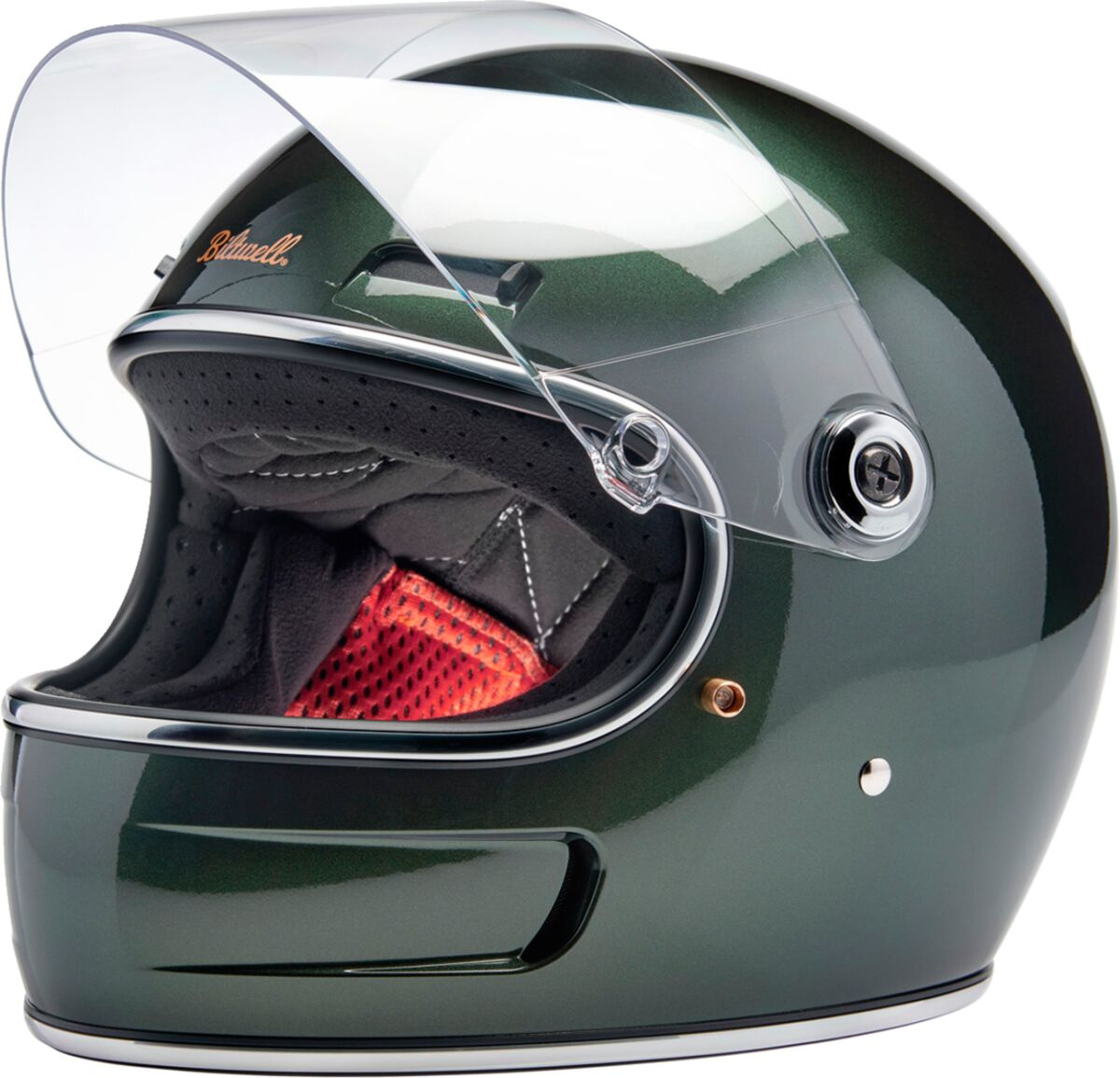 Biltwell Helmet Gringo Sv Green Lg Helmet Gringo Sv Green Lg