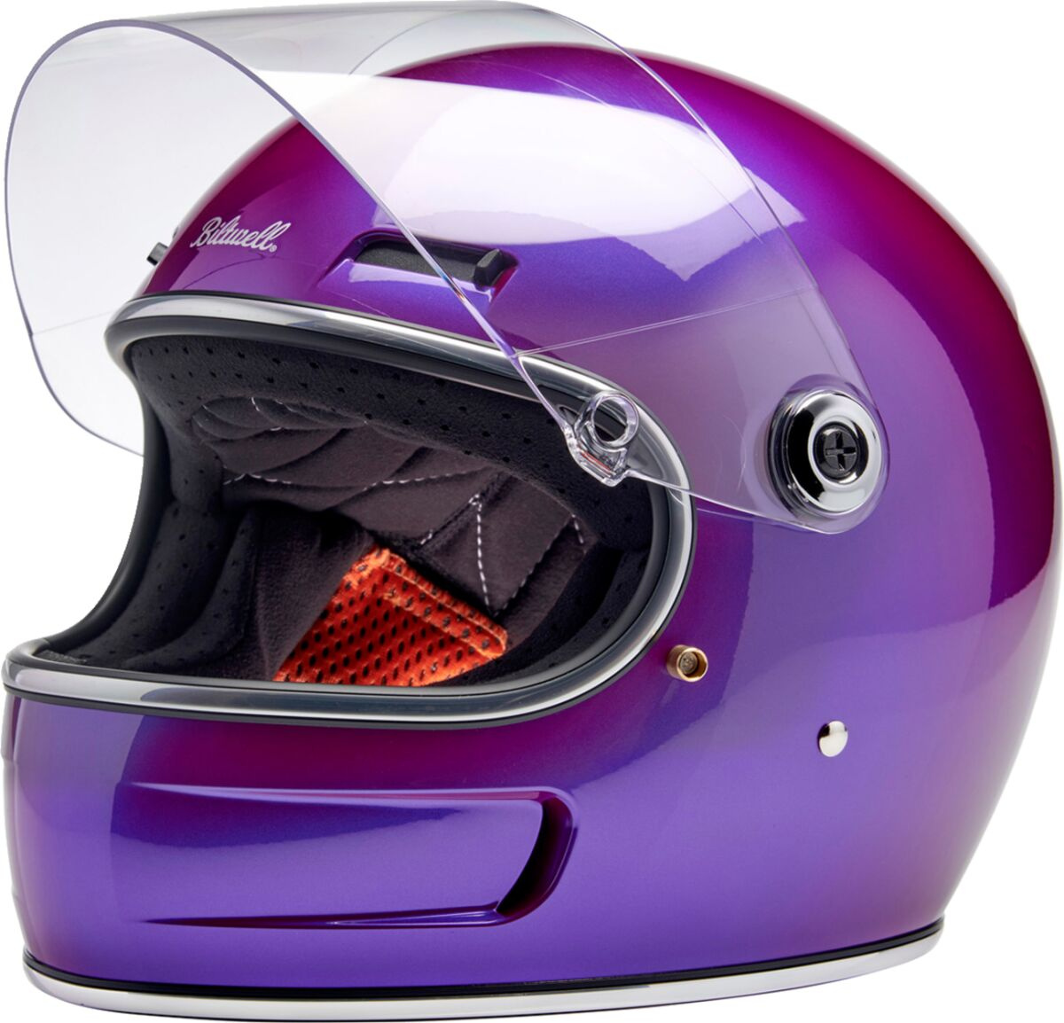 Biltwell Helmet Gringo Sv Grape Sm Helmet Gringo Sv Grape Sm