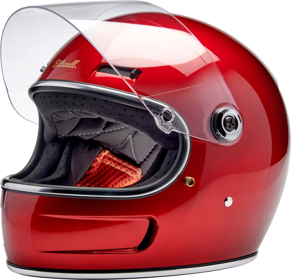 Biltwell Helmet Gringo Sv Red Md Helmet Gringo S Red Md