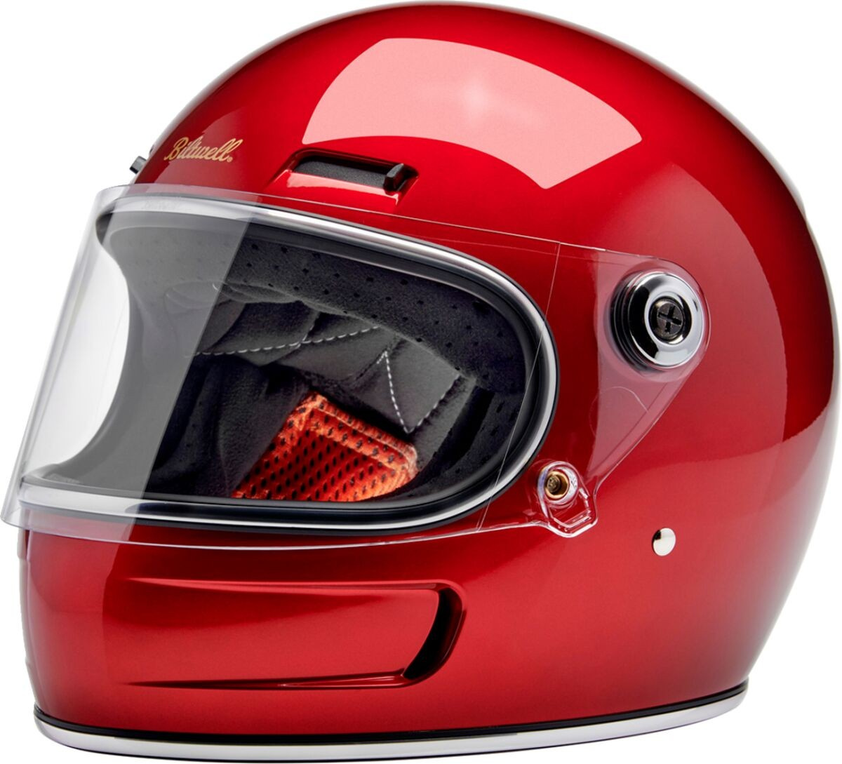 Biltwell Helmet Gringo Sv Red Lg Helmet Gringo S Red Lg