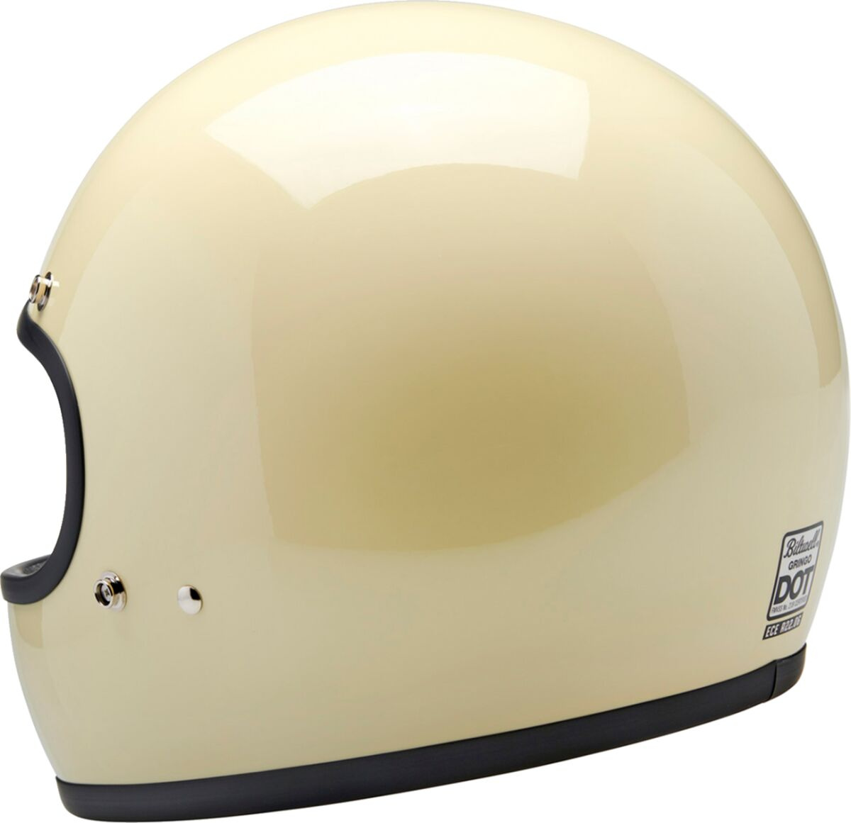 Biltwell Helmet Gringo Gl Wht Md Helmet Gringo Gl Wht Md