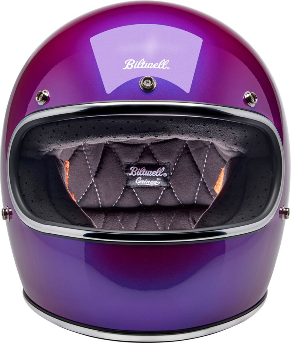 Biltwell Helmet Gringo Grape Sm Helmet Gringo Grape Sm