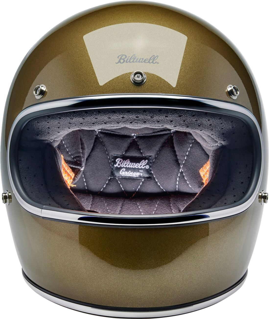 Biltwell Helmet Gringo Gold Md Helmet Gringo Gold Md