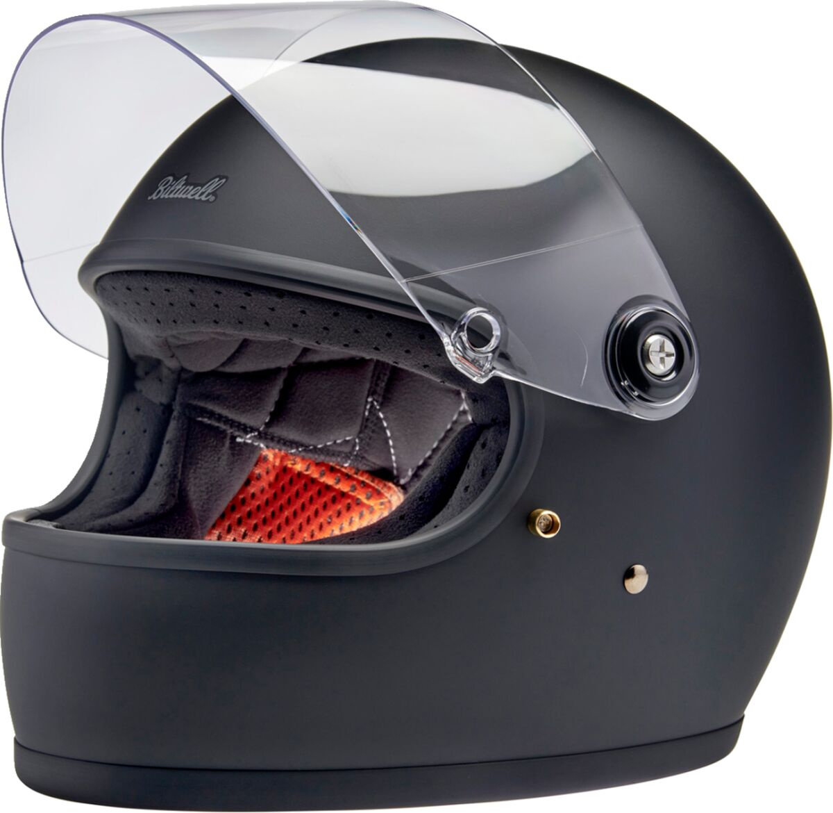 Biltwell Helmet Gringo S Fl Blk Md Helmet Gringo S Fl Blk Md
