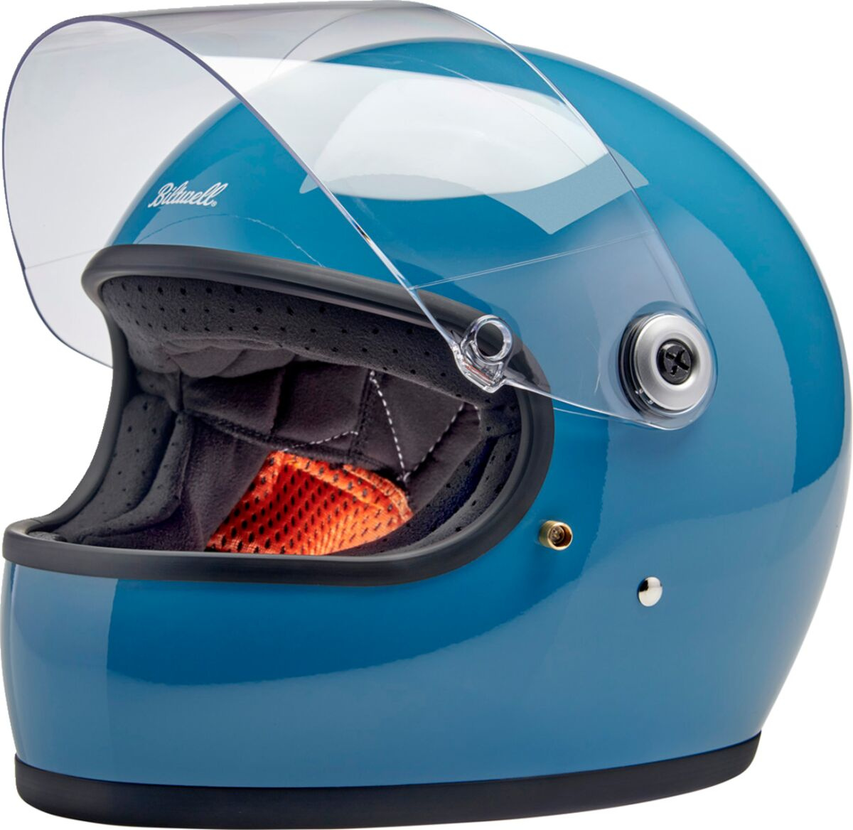 Biltwell Helmet Gringo S Blue Sm Helmet Gringo S Blue Sm