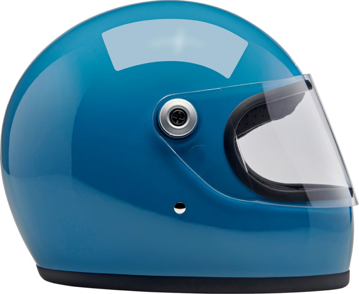 Biltwell Helmet Gringo S Blue Md Helmet Gringo S Blue Md