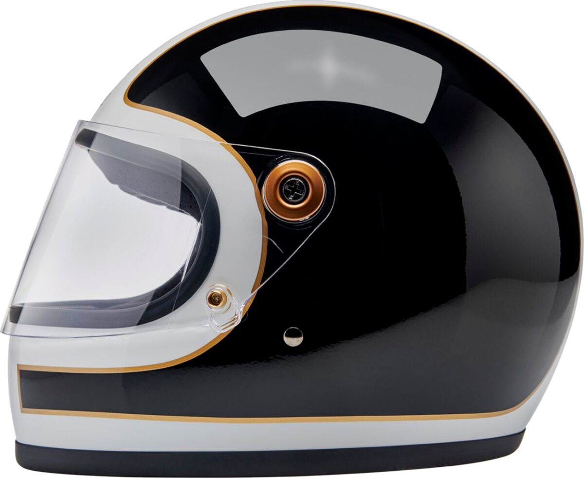 Biltwell Helmet Gringo S Wh/Blk Sm Helmet Gringo S Wh/Blk Sm