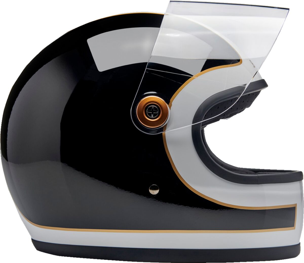 Biltwell Helmet Gringo S Wh/Blk Md Helmet Gringo S Wh/Blk Md