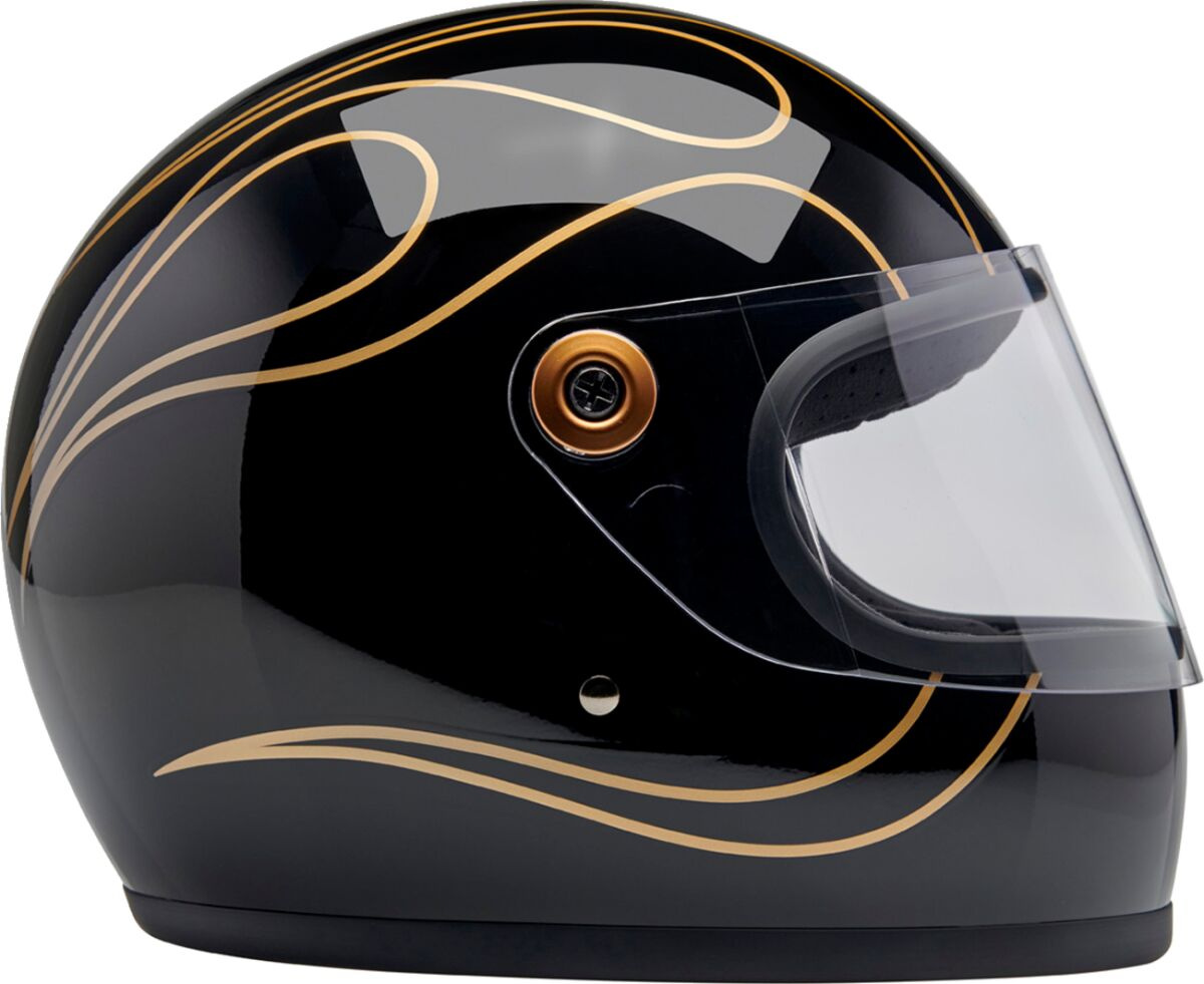 Biltwell Helmet Gringo S Bk Flm Md Helmet Gringo S Bk Flm Md