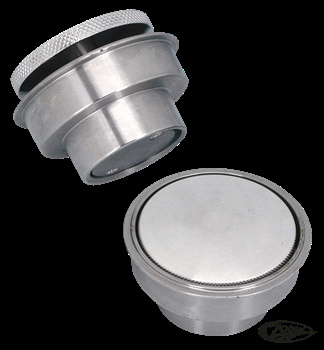 GZP Chr pop-up gascap only (style G) 55mm