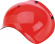 Biltwell Polycarbonate Anti-Fog Bubble Shield Rose Shield Bubble Red A