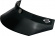 Biltwell 3-Snap Visor Black Visor Moto 3Snap Blk