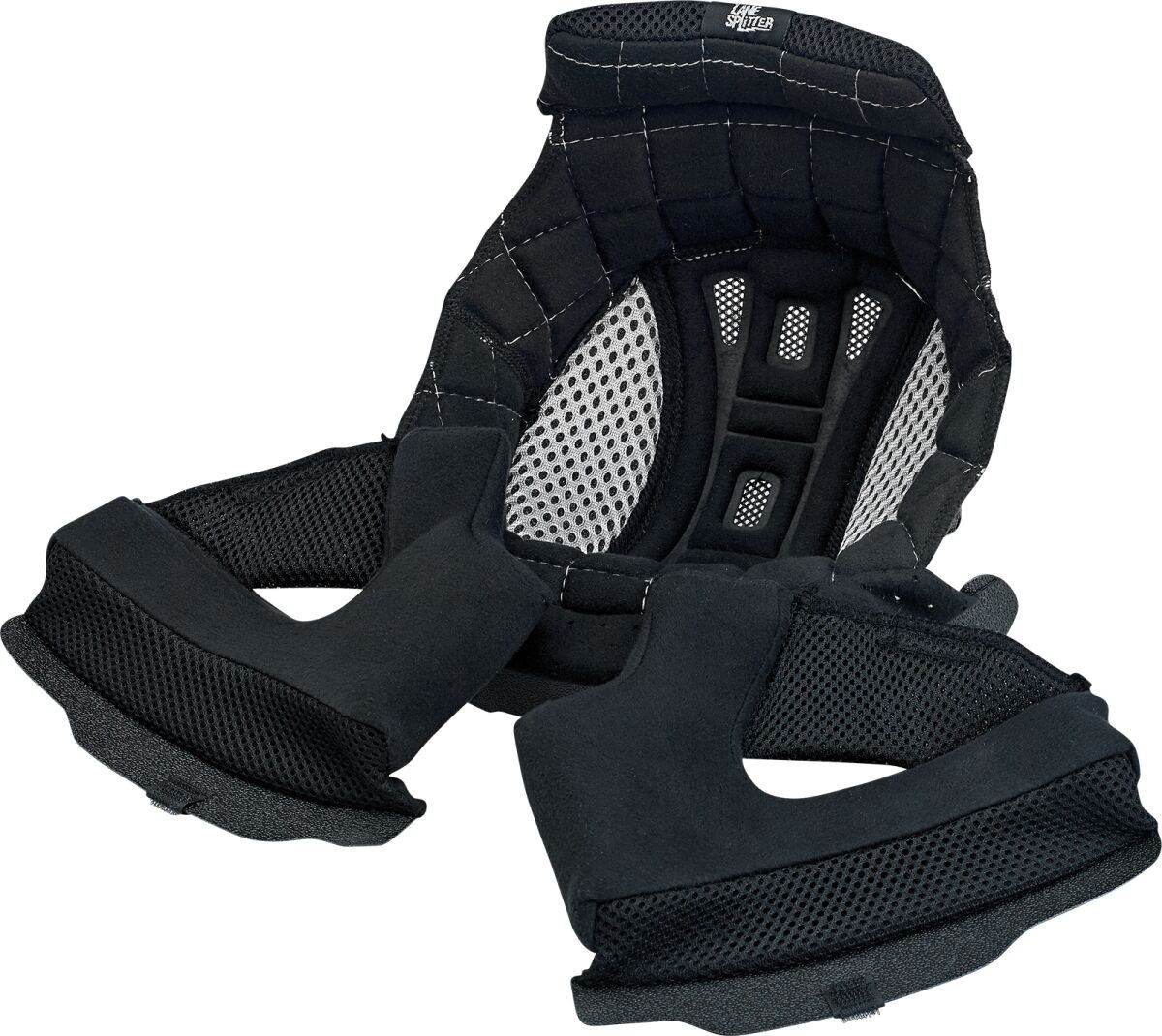 Biltwell Lane Splitter Helmet Liner Black/Silver 2X-Large Helmet Liner