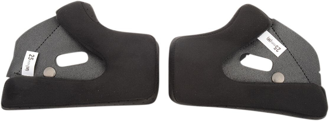 Biltwell Gringo/Gringo S Cheek Pads Black 33 Mm Cheek Pads Gringo/S 33