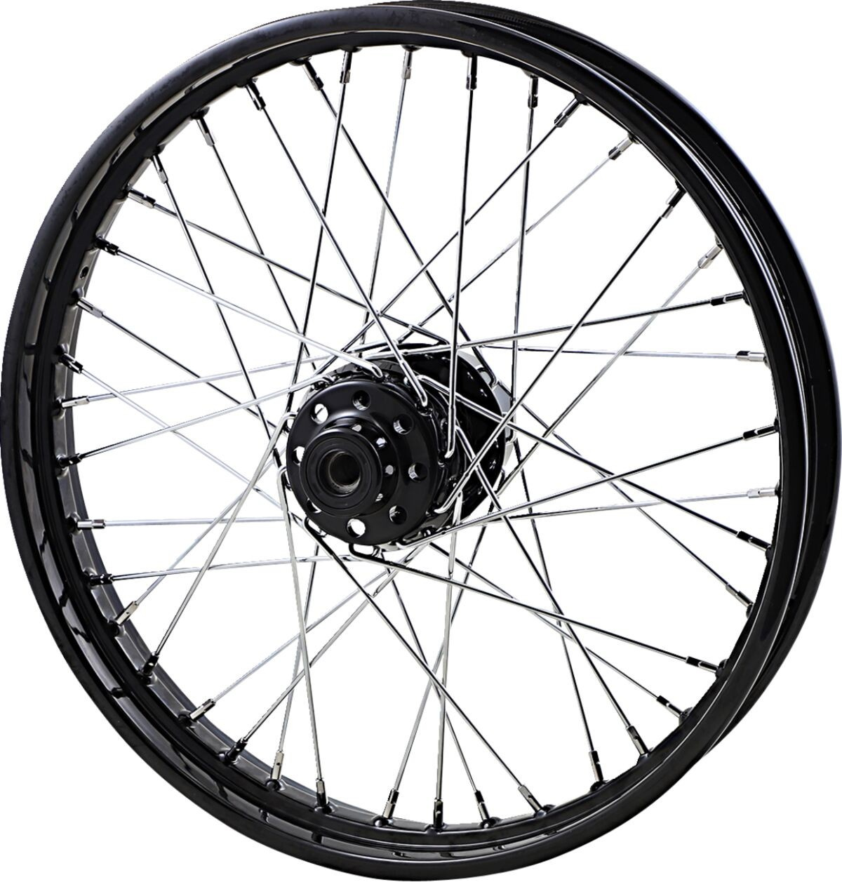 Drag Specialties Wheel 19X2.5F Blk 00-3Fxd Wheel 19X2.5F Blk 00-3Fxd