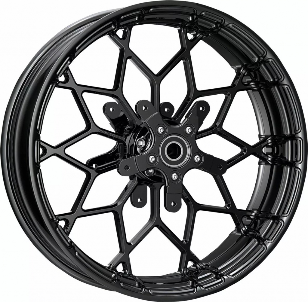 Arlen Ness Wheel 18X5.5 Frnt Fat Blk Wheel 18X5.5 Frnt Fat Blk