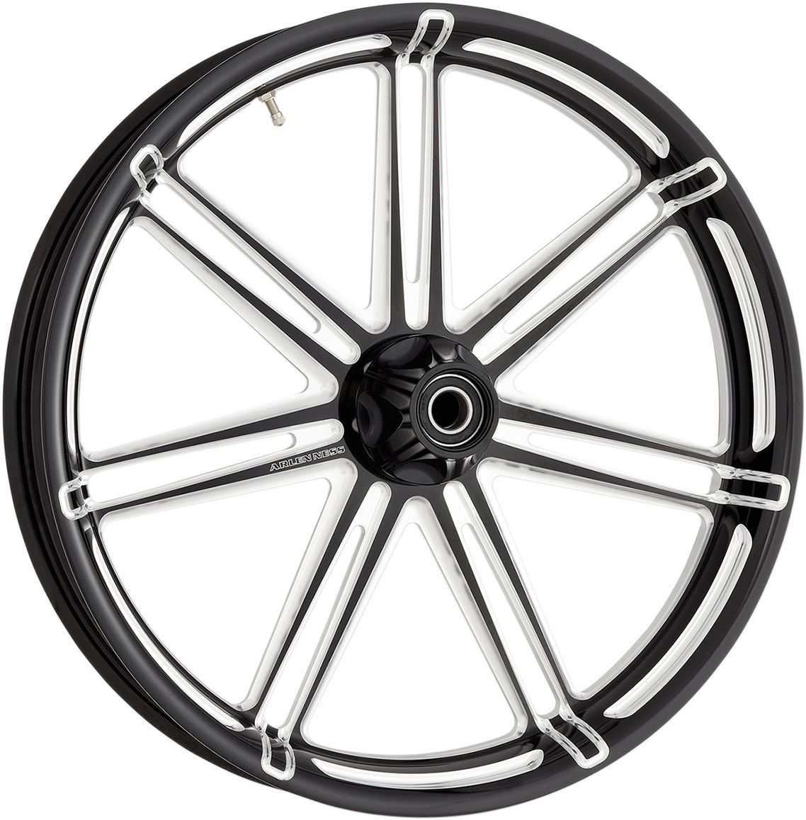 Arlen Ness Wheel 7-Valve 21X3.50 Black Rim 7Valve 21X3.50 Blk