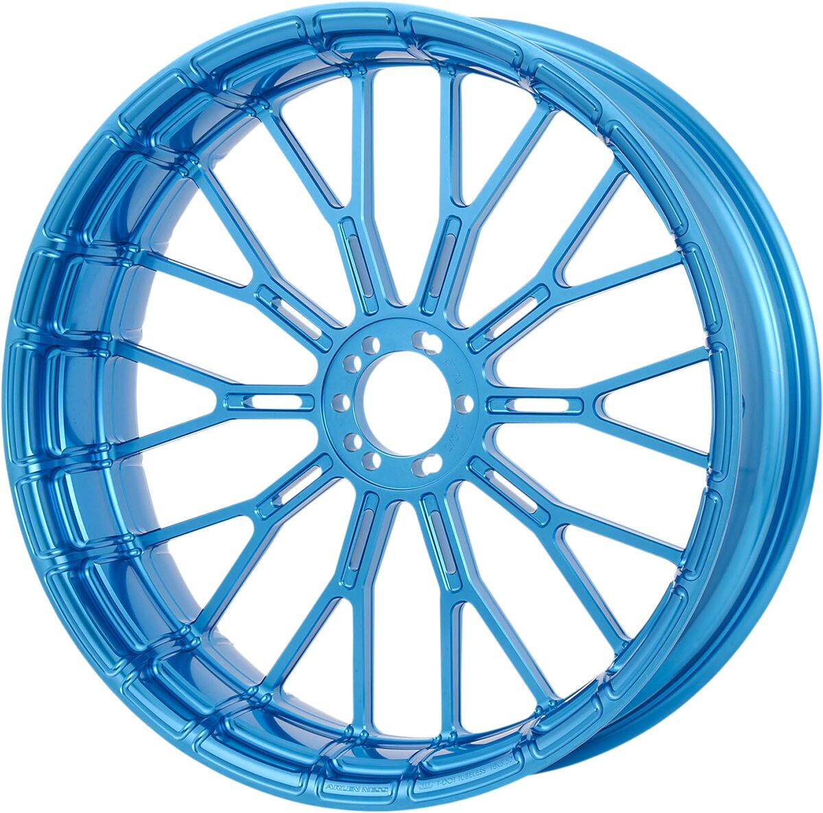 Arlen Ness Rim - Y-Spoke - Blue - 18X5.5 Rim Y-Spoke Blue 18X5.5