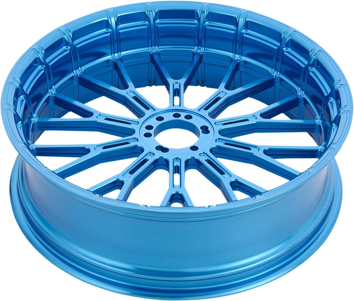 Arlen Ness Rim - Y-Spoke - Blue - 18X5.5 Rim Y-Spoke Blue 18X5.5