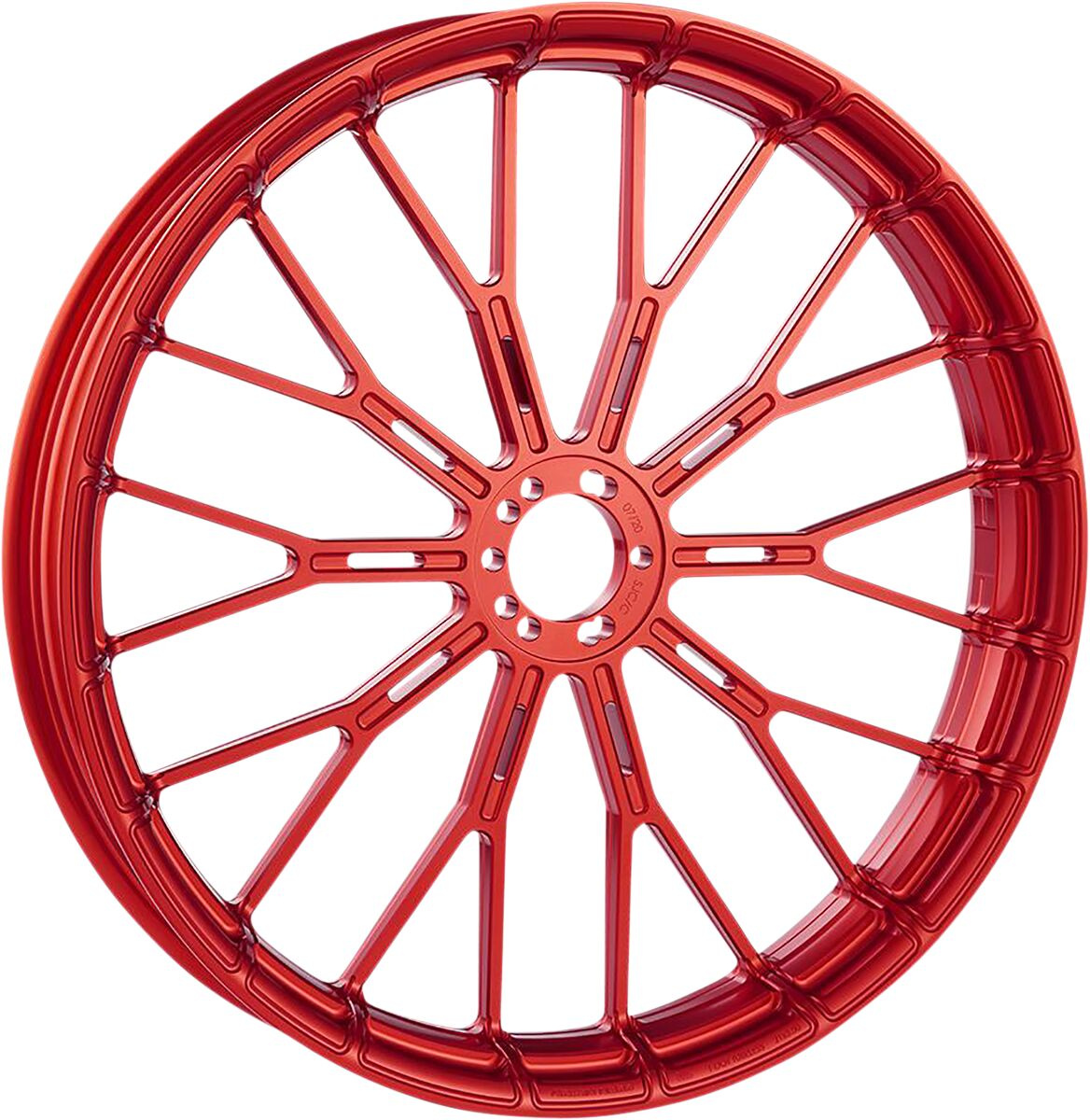 Arlen Ness Rim - Y-Spoke - Red - 21X3.5 Rim Y-Spoke Red 21X3.5