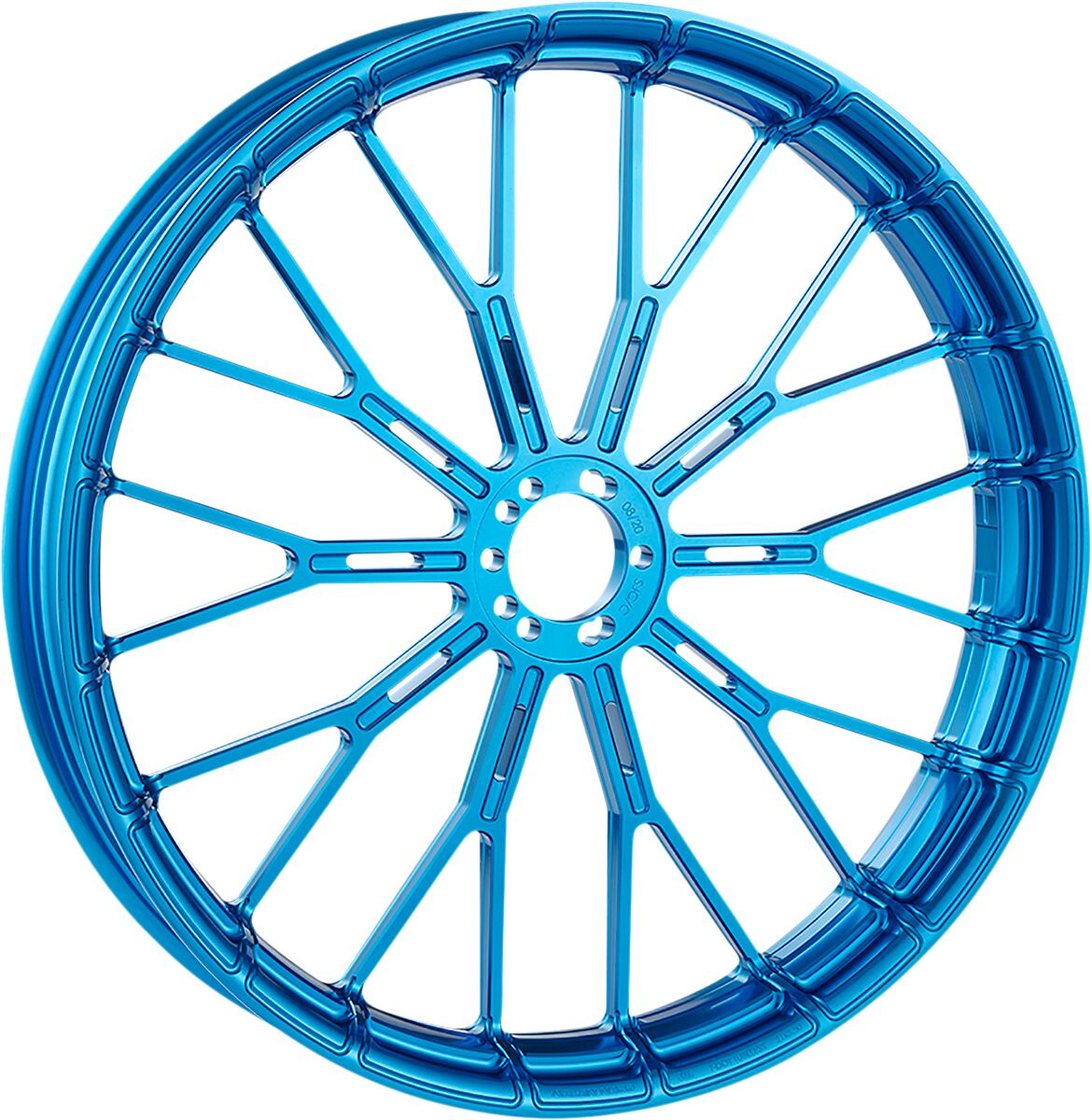 Arlen Ness Rim - Y-Spoke - Blue - 19X3.25 Rim Y-Spoke Blue 19X3.25