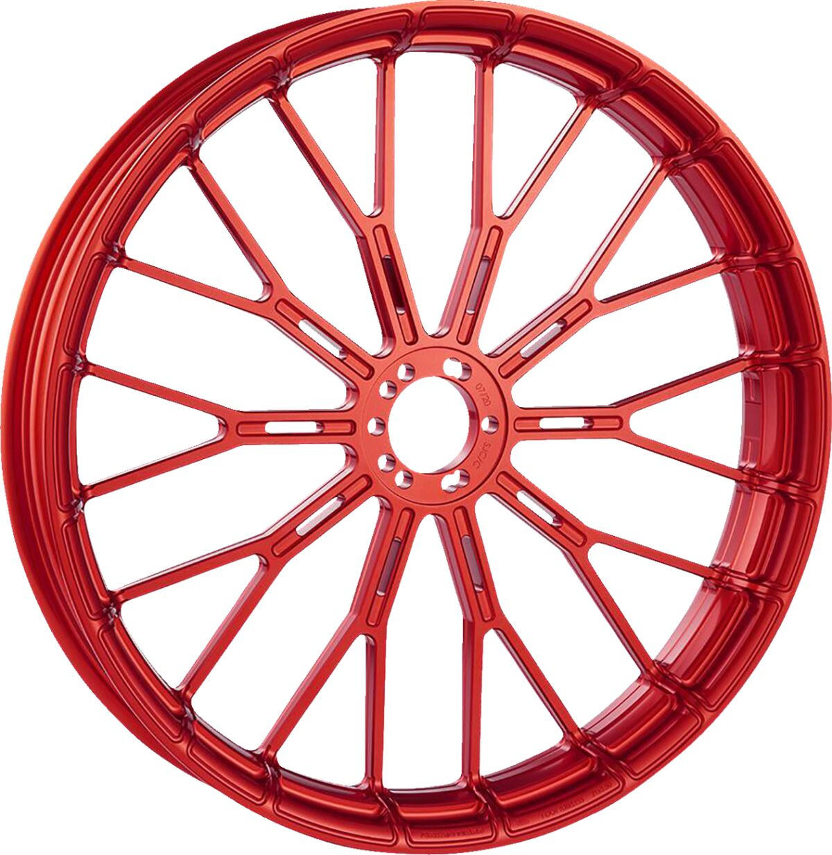 Arlen Ness Rim - Y-Spoke - Red - 19X3.25 Rim Y-Spoke Red 19X3.25