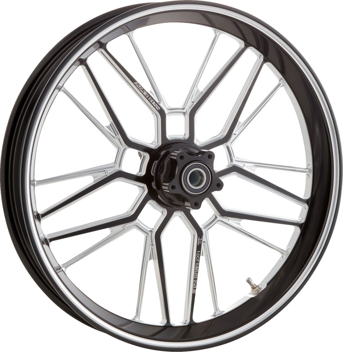 Arlen Ness Rim Split Spoke 19 X 3.25,Blk Cc Rim Split Spoke 19 X 3.25