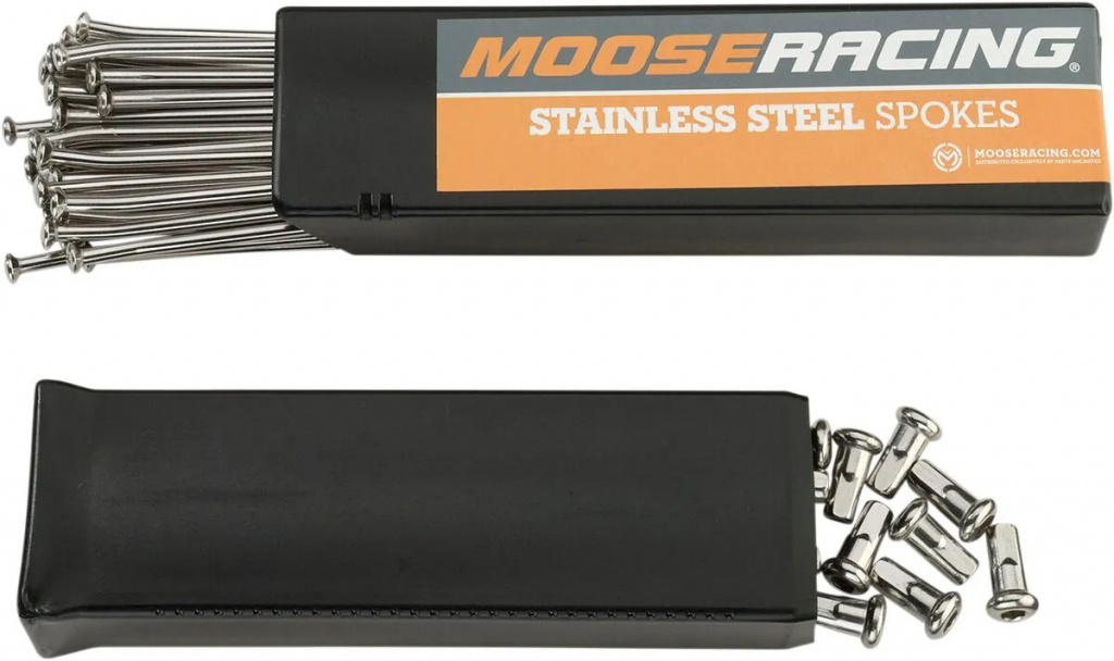 Moose Offroad Hard-Parts Spoke Set Stainless Steel 21