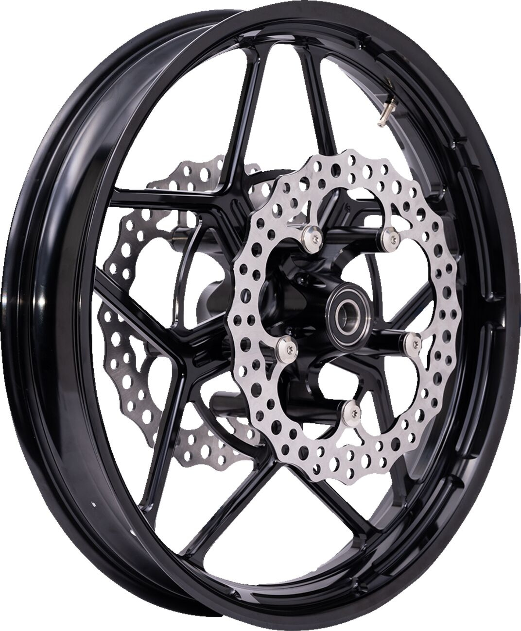 Arlen Ness Hub Ft Dual Spider Blk Hub Ft Dual Spider Blk