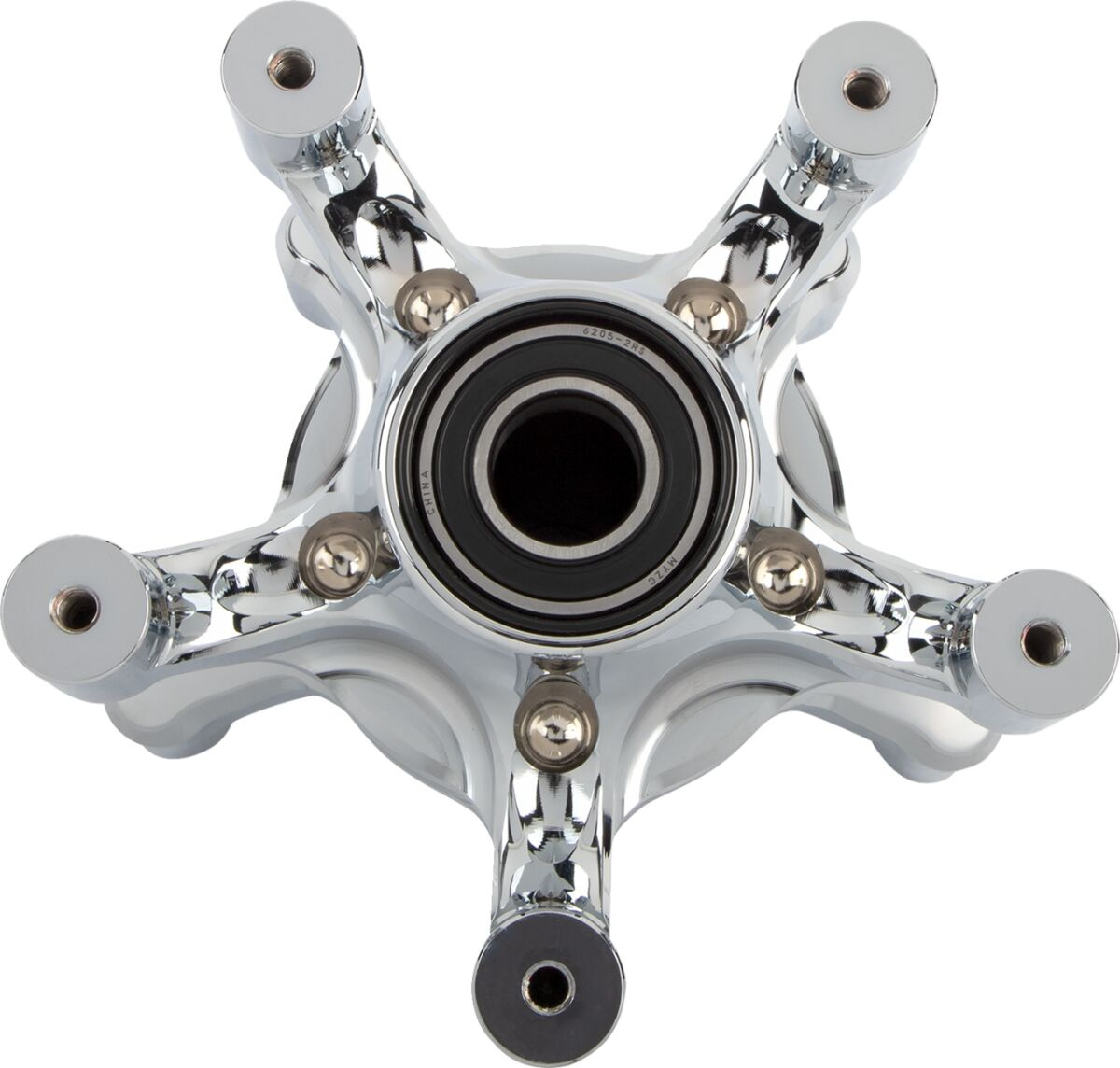 Arlen Ness Hub Ft Dual Spider Chr Hub Ft Dual Spider Chr